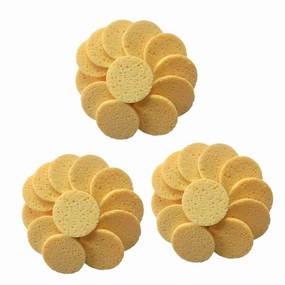 60pcs Skin-friendly Makeup Cotton Pads Cleaning Puff Soft and Gentle for Makeup Removal for Daily Facial Cleansing and Exfoliation Skin Color