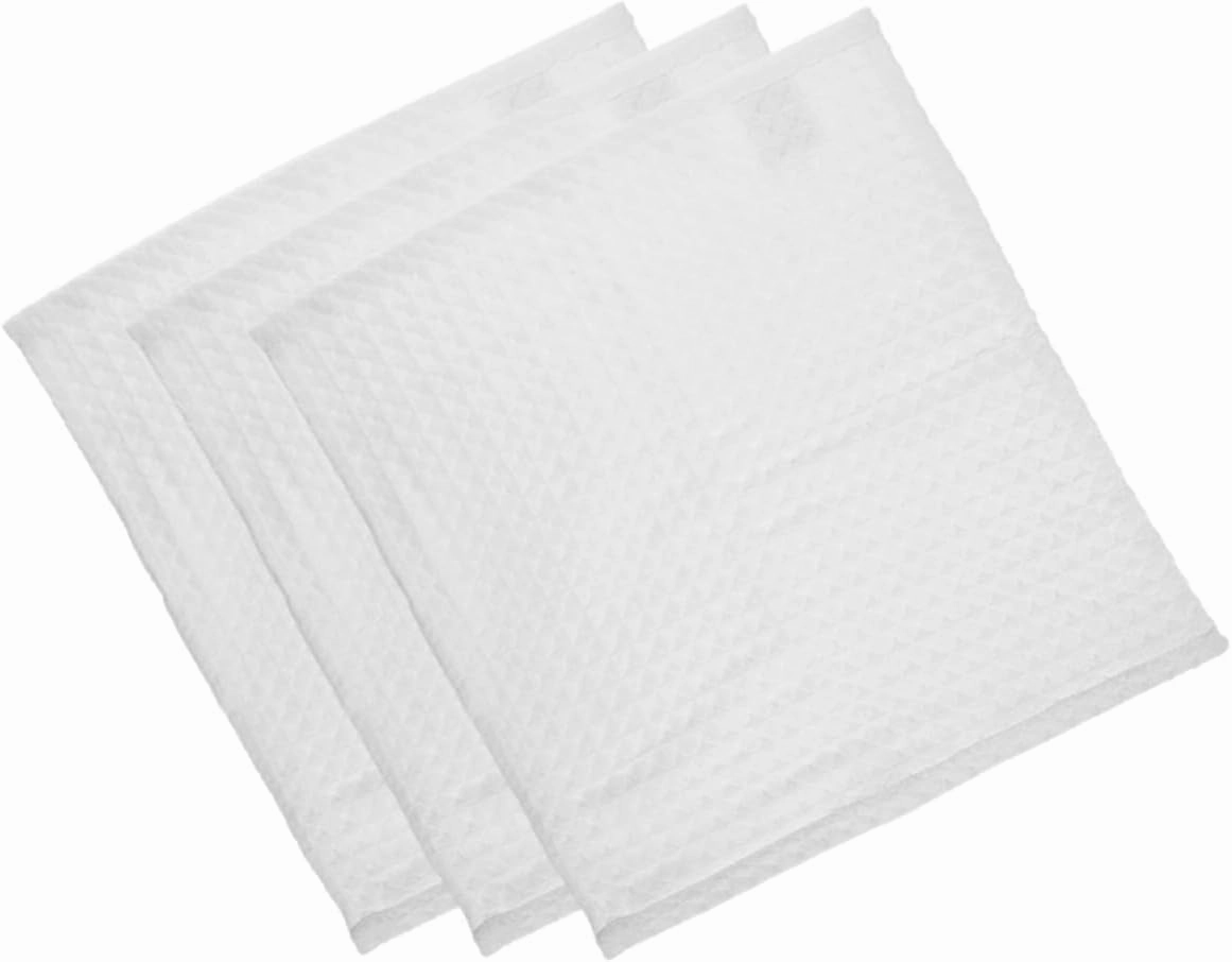 6pcs Cotton Face Cloths Absorbent Makeup Towels Soft Solid Color Square Washcloths for Daily Use Versatile Bath Towels for Cleaning