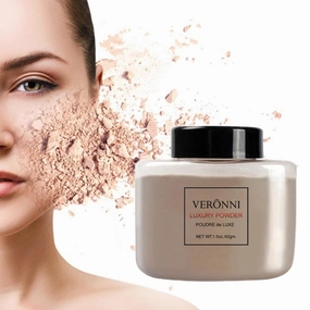 6xLoose Face Powder Semi-Matte Smooth Makeup Oil Control 04