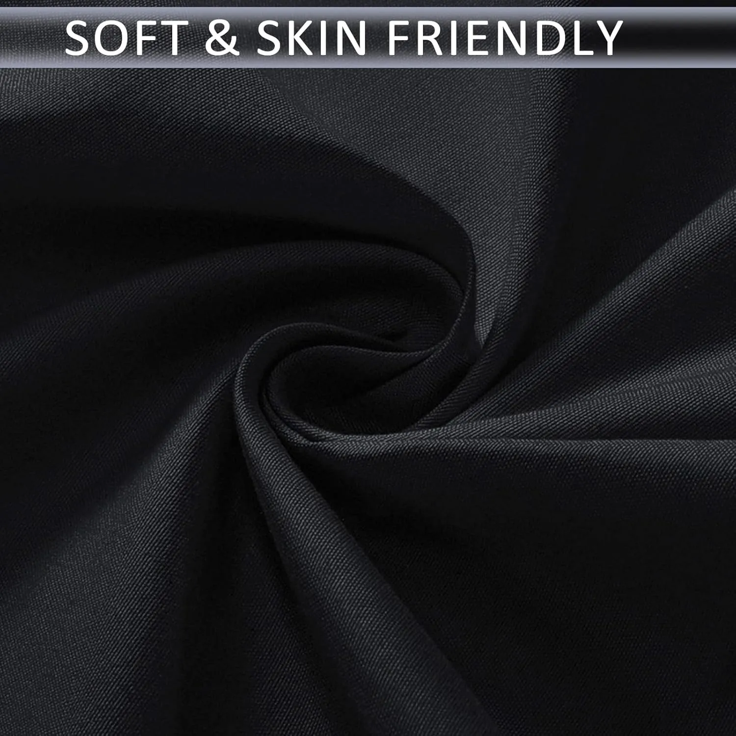 8 Packs Black Tablecloths 60x102 Inch Rectangular Table Cloths for 6 Foot Rectangle Tables, Wrinkle Resistant Washable Polyester Fabric Tablecloth for Dining Wedding Buffet Party Banquet
