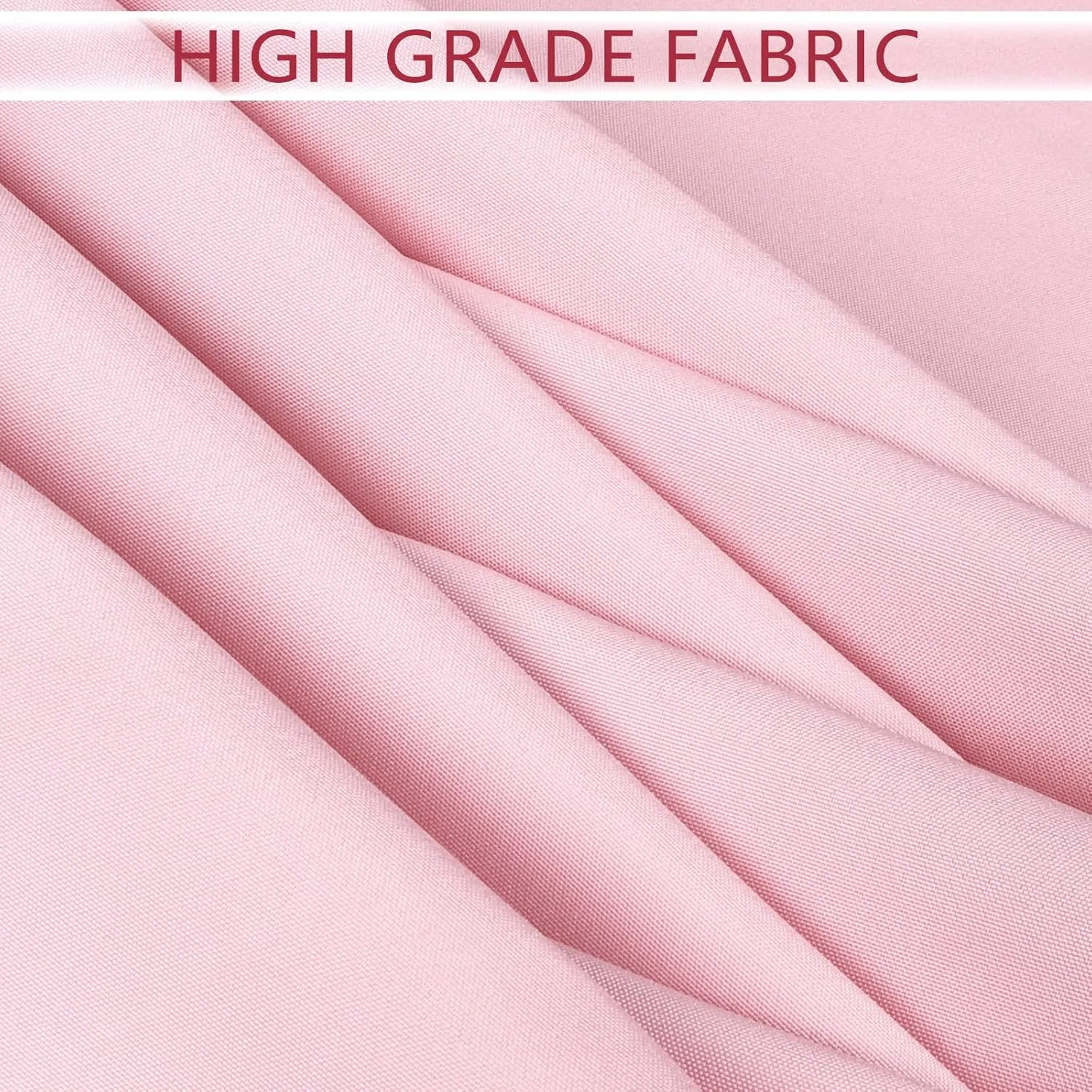 8 Packs Pink Tablecloth Rectangle 60x126 Inch Rectangular Table Cloths for 8ft Rectangle Tables, Wrinkle Resistant Polyester Fabric Tablecloth Washable Table Covers for Wedding Party Buffet