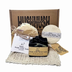 – Organic Goat Milk Soap Set | Handmade with Goat Milk Soap Bar for Sensitive Skin, Rose Clay & Essential Oils | Moisturizing Vitamin-Rich Skincare - Lavender 1 Pack