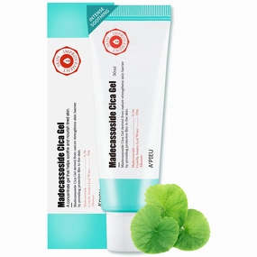 A'PIEU Madecassoside Cica Gel (1.69 fl oz) - for Oily and Sensitive Skin - Helps Soothe Dryness, Redness, Heat Damage, Blemish - Centella Asiatica, Glycerin, Vitamin E