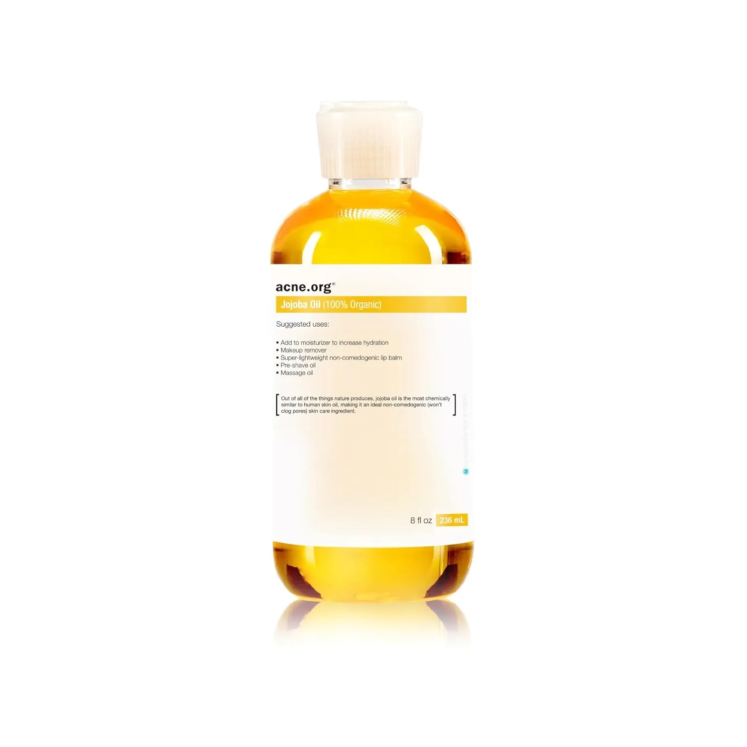 Acne.org Organic Jojoba Oil (100% Organic) 8 oz.