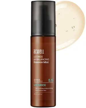 ACWELL Licorice pH Balancing Essence Hydrating Face Mist 3.38 fl.oz. - Soothing and Hydrating with Licorice Water for Instant Moisturization, Facial Mist Without Nitrogen for All Skin Types