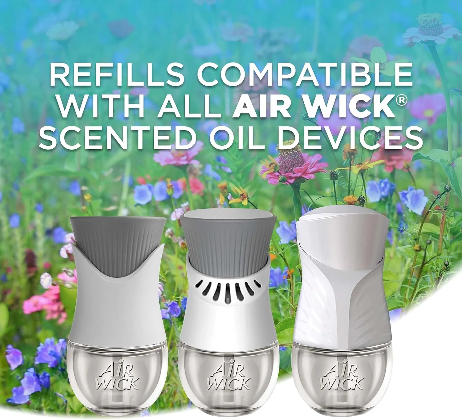 Air Wick Plug in Scented Oil Refill, 10ct, Blue Agave and Bamboo, Air Freshener, Essential Oils