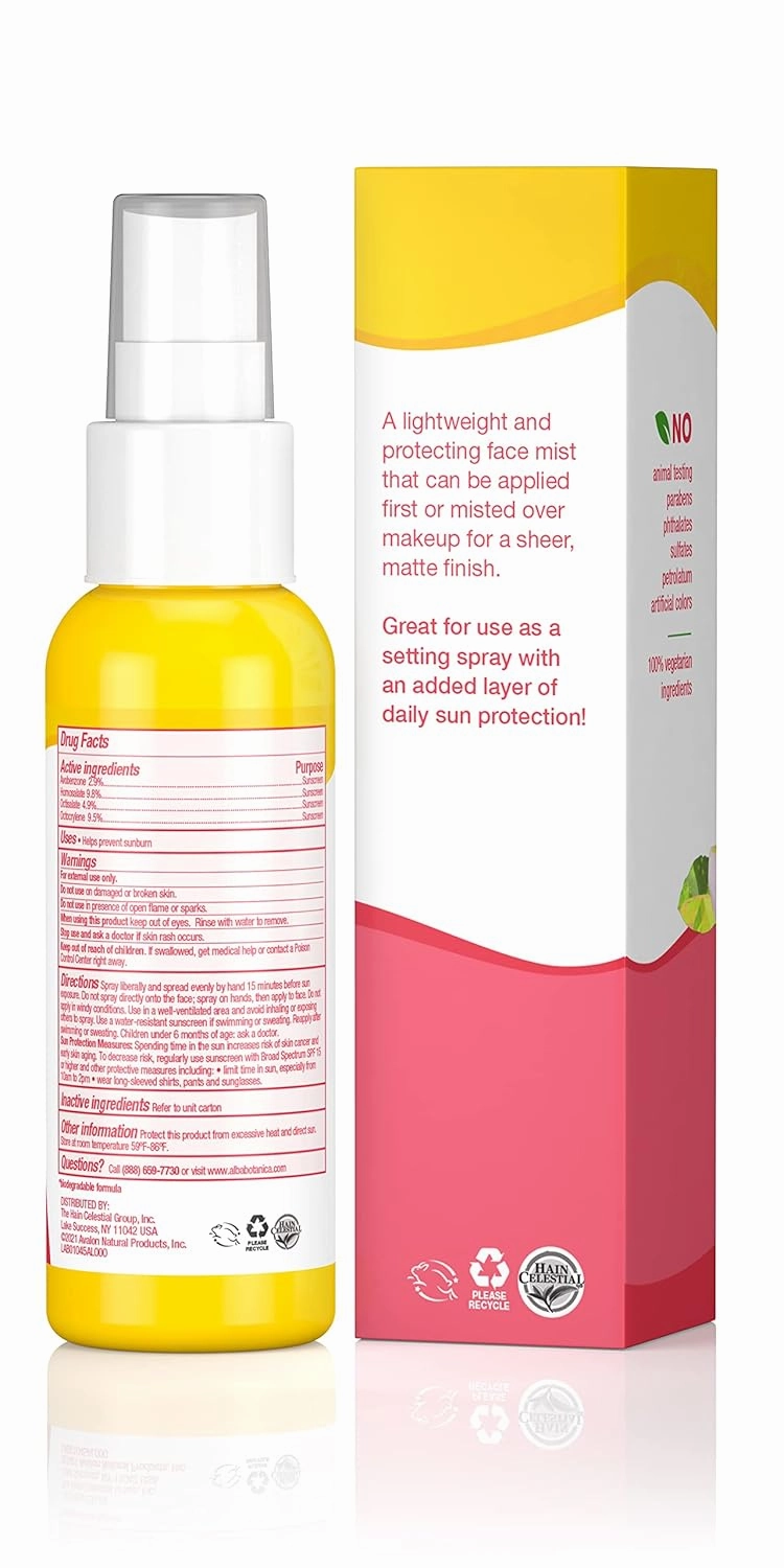 Alba Botanica Day-to-Day Defense SPF 30 Setting Mist, 2 oz