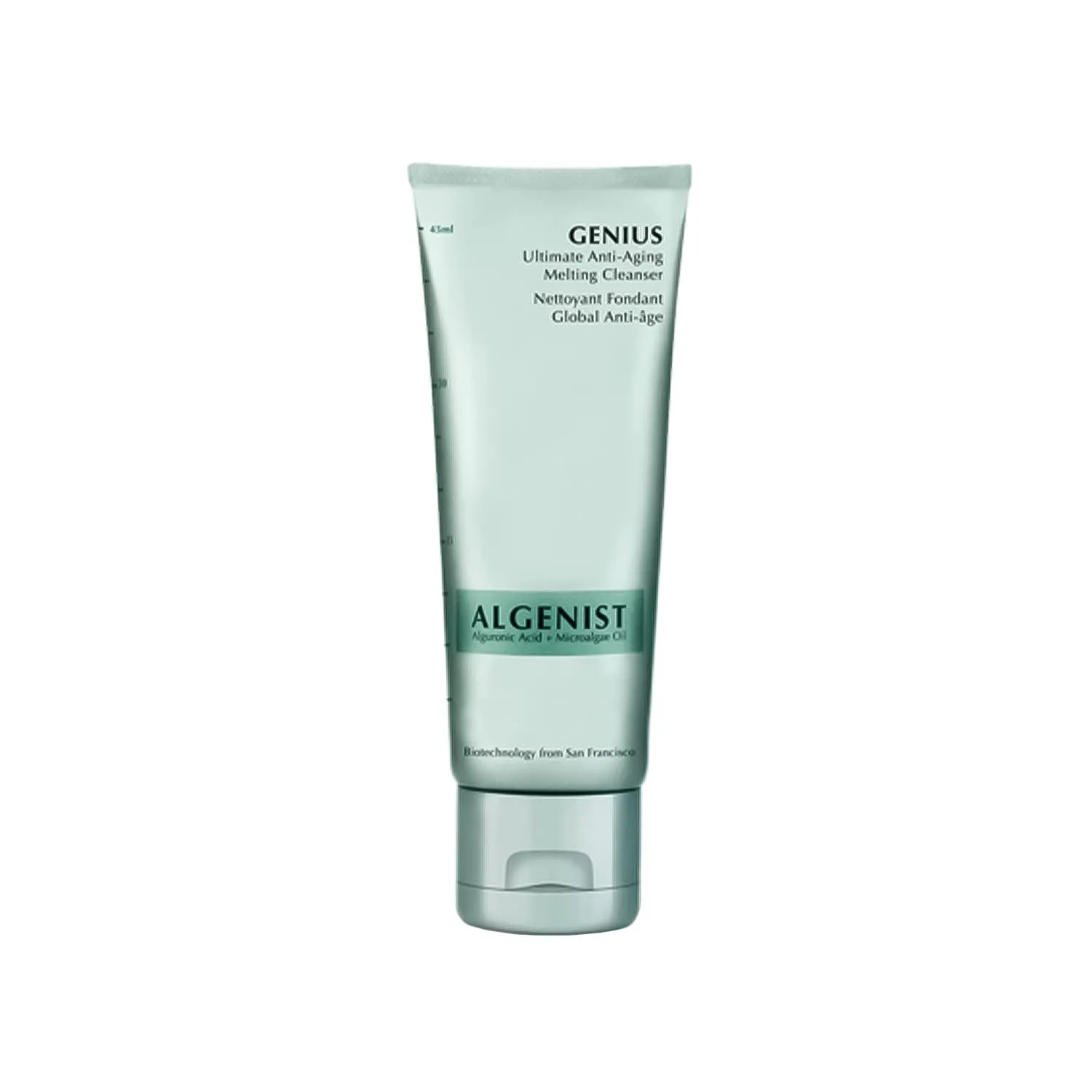 Algenist GENIUS Ultimate Anti-Aging Melting Cleanser - Milky Cleansing Oil for Makeup Removal with Avocado & Microalgae Oil - Non-Comedogenic & Hypoallergenic Skincare