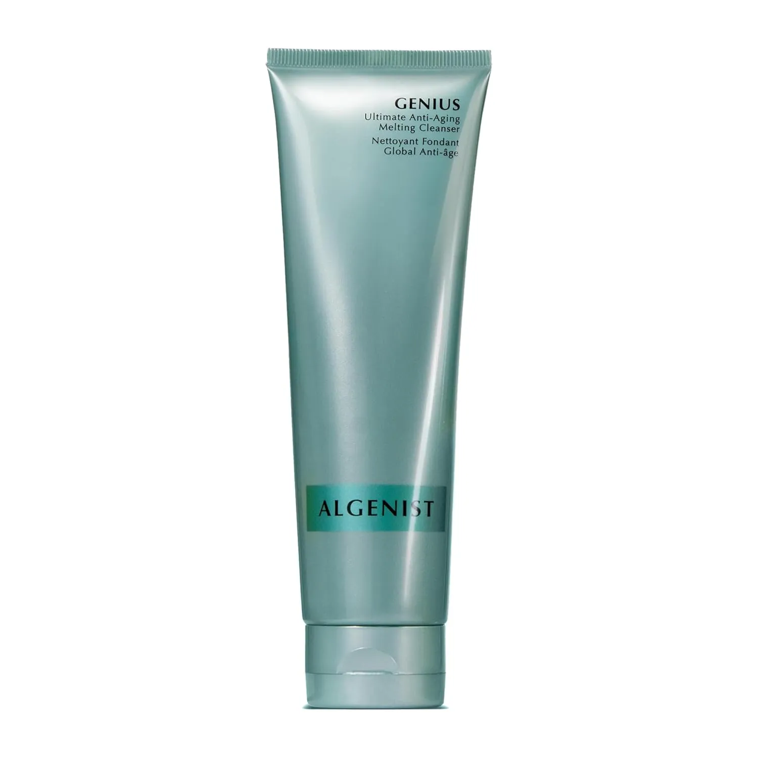 Algenist GENIUS Ultimate Anti-Aging Melting Facial Cleanser - Milky Cleansing Oil   Makeup Remover with Avocado Oil, Alguronic Acid and Microalgae Oil - Nourishes Skin   Improves Radiance (150ml)