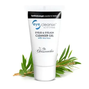 All-in-One Lash Extension and Eyelid Cleanser Gel, Makeup Remover with Tea Tree Oil, Eyelash Care Must-Have, 30 ml - EyeCleanse