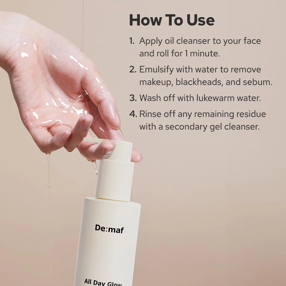 All Day Glow I'm So Jelly Olive Oil Cleanser, 75% Olive Oil, Jelly-like Makeup Remover for Pore Cleanse, Suitable for Sensitive Skin, Korean Skincare (150ml, 5.07, Fl Oz)