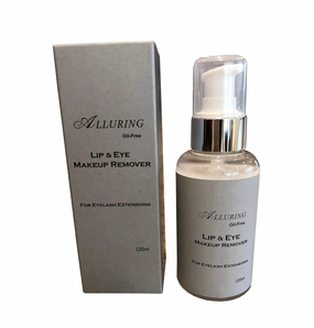 Alluring Makeup remover for Eyelash Extensions, Oil Free, Gentle QTY 3