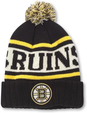 AMERICAN NEEDLE NHL National Hockey League Team Pillow Line Knit Beanie Cap