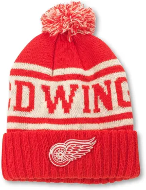 AMERICAN NEEDLE NHL National Hockey League Team Pillow Line Knit Beanie Cap