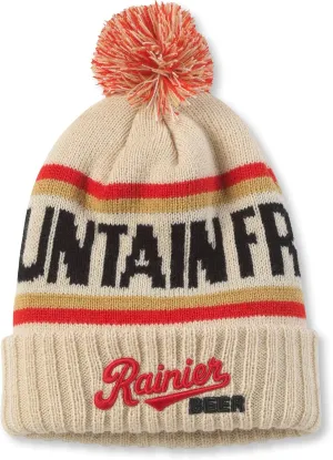 AMERICAN NEEDLE Unisex Beer Brand Pillow Line Knit Beanie Hat