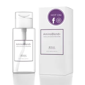 AminoBlend  Micellar Makeup Remover for Older Women - Face Cleanser, Makeup, Mascara Removal | Gentle Cleanse & Nourish Your Skin - Cruelty-Free & Vegan