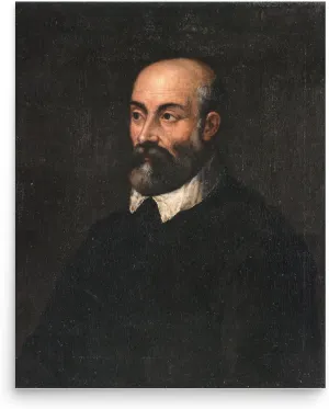 Andrea Palladio Poster Print - Wall Art for Home Decor Office Living Room Bedroom, No Frame, 16x20 inches