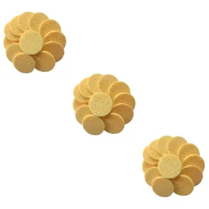 Angoily 60pcs Skin-friendly Face Cleaning Puff Soft Cotton Makeup Removal Pads Round for Gentle Exfoliation and Deep Pore Cleansing for Daily Use