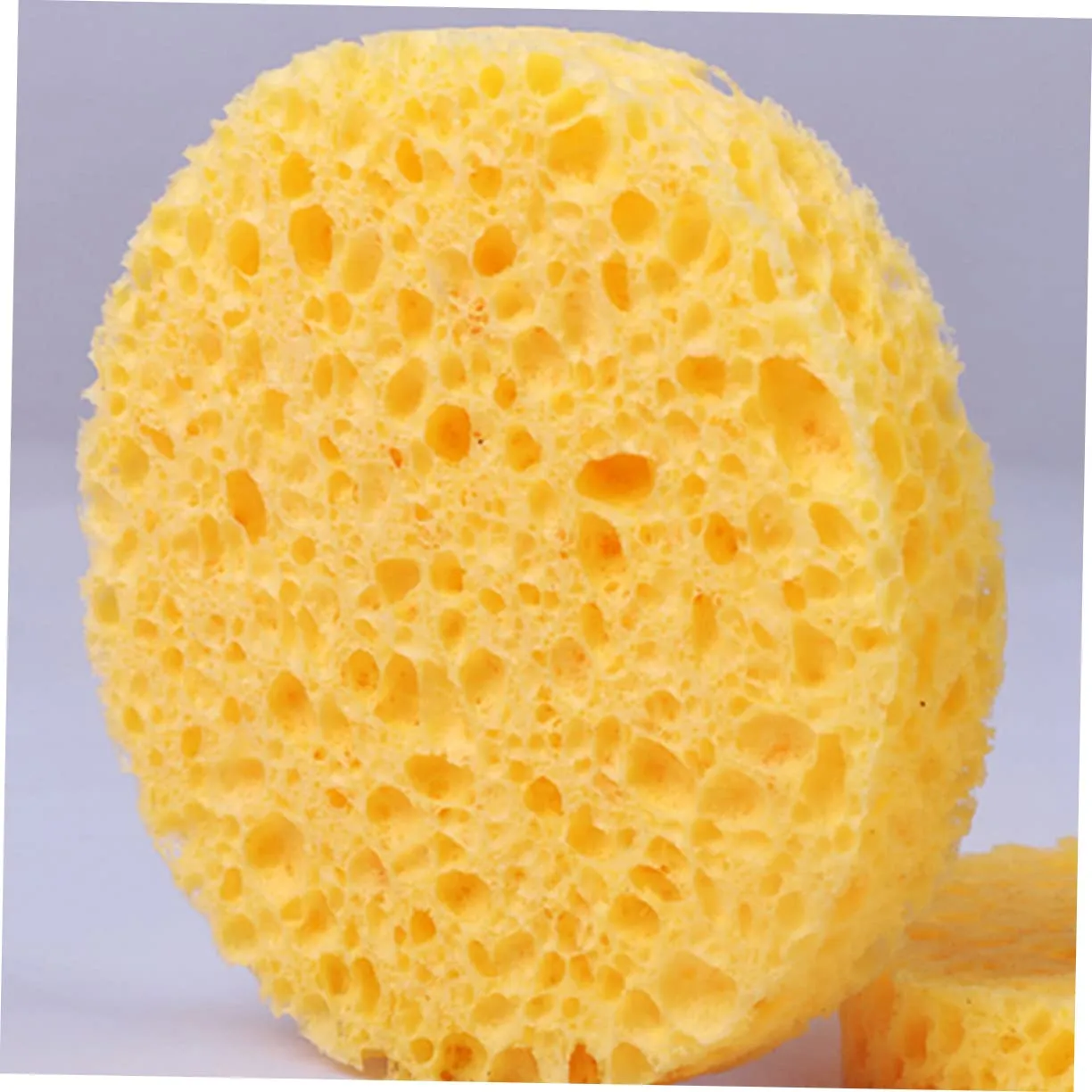 Angoily 60pcs Skin-friendly Face Cleaning Puff Soft Cotton Makeup Removal Pads Round for Gentle Exfoliation and Deep Pore Cleansing for Daily Use