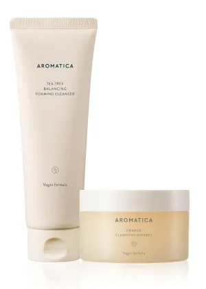 AROMATICA Tea Tree Cleanser   Orange Cleansing Sherbet