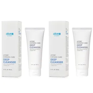 ATOMY Evening Care Deep Cleanser - 150ml x 2 pack, Facial Foam, Face Wash