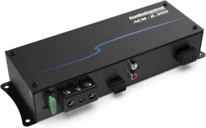 Audiosavings Bundle: ACM-2.300 Micro 300 Watt 2 Channel Car Amplifier Audio Control Amp Bundle with Rockville RWK81 8 Gauge Complete Amp Installation Wire Kit with 100% Copper RCA (2 Items)