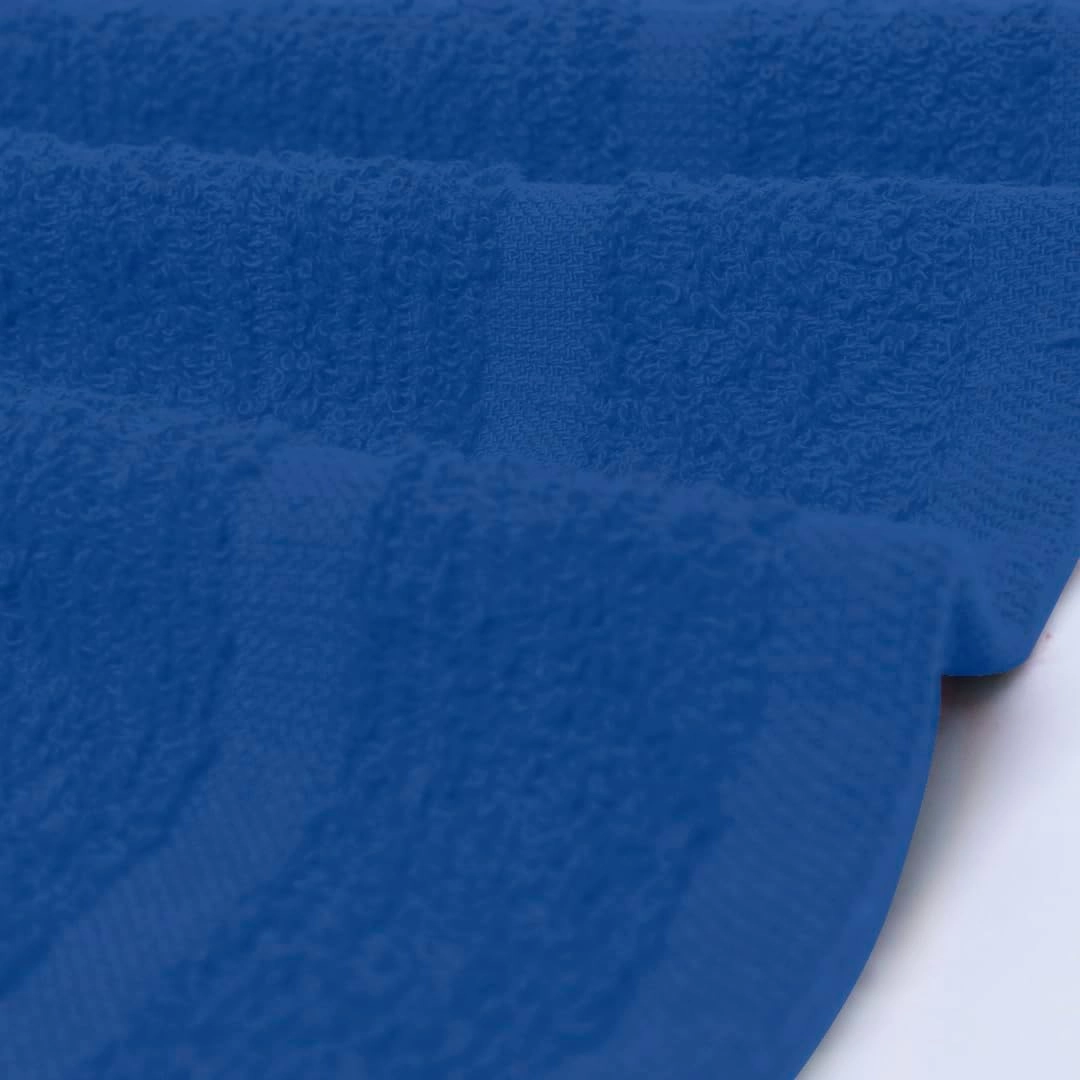 Avalon Towels Cotton Washcloths – (Pack of 60) Size 12x12 Inches, 100% Ring Spun Cotton, Soft & Absorbent Face Towels, Gym Towels, Hotel and Spa Quality, Reusable Fingertip Towels (Blue)