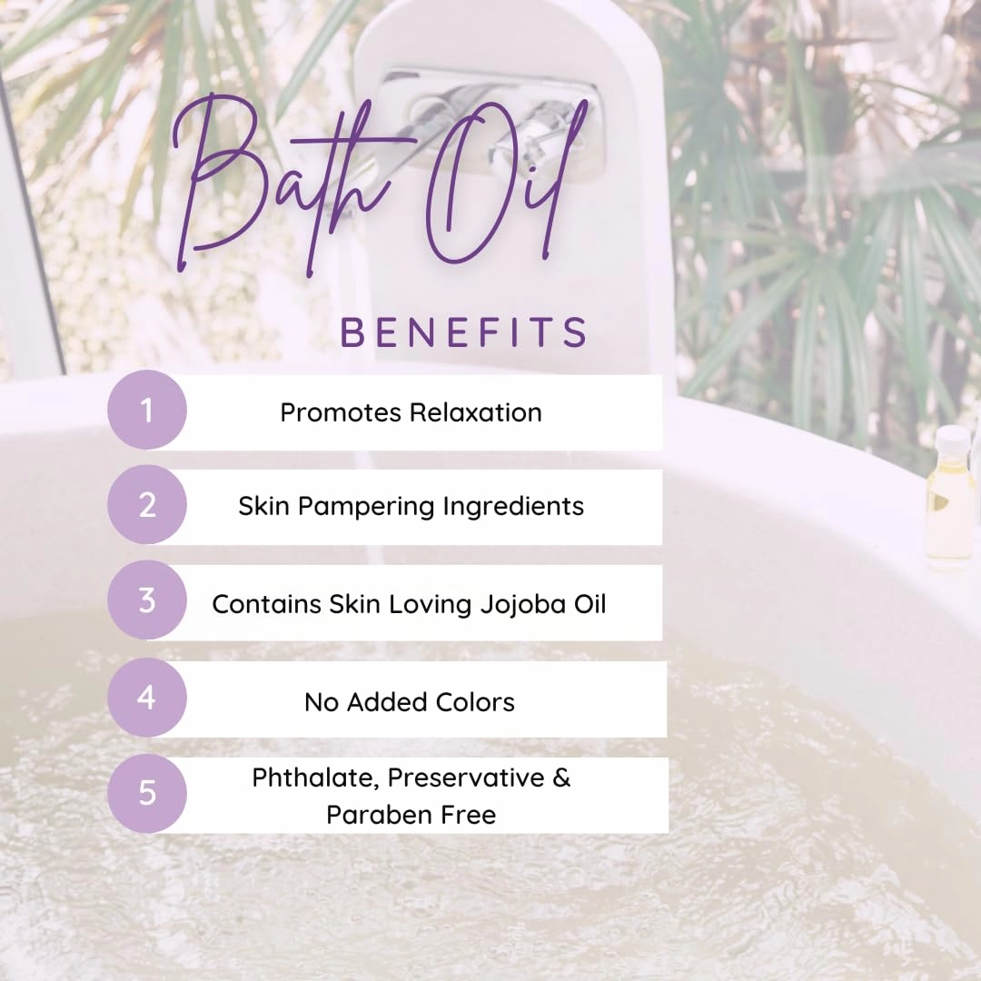 Banana Bath Oil by Eclectic Lady - Scented Bath Oil - Relaxing & Moisturizing Bathing Oil - Fragrance Body Oil For Dry & Rough Sensitive Skin - Body Daily Nourishing Shower Oil (16 oz)
