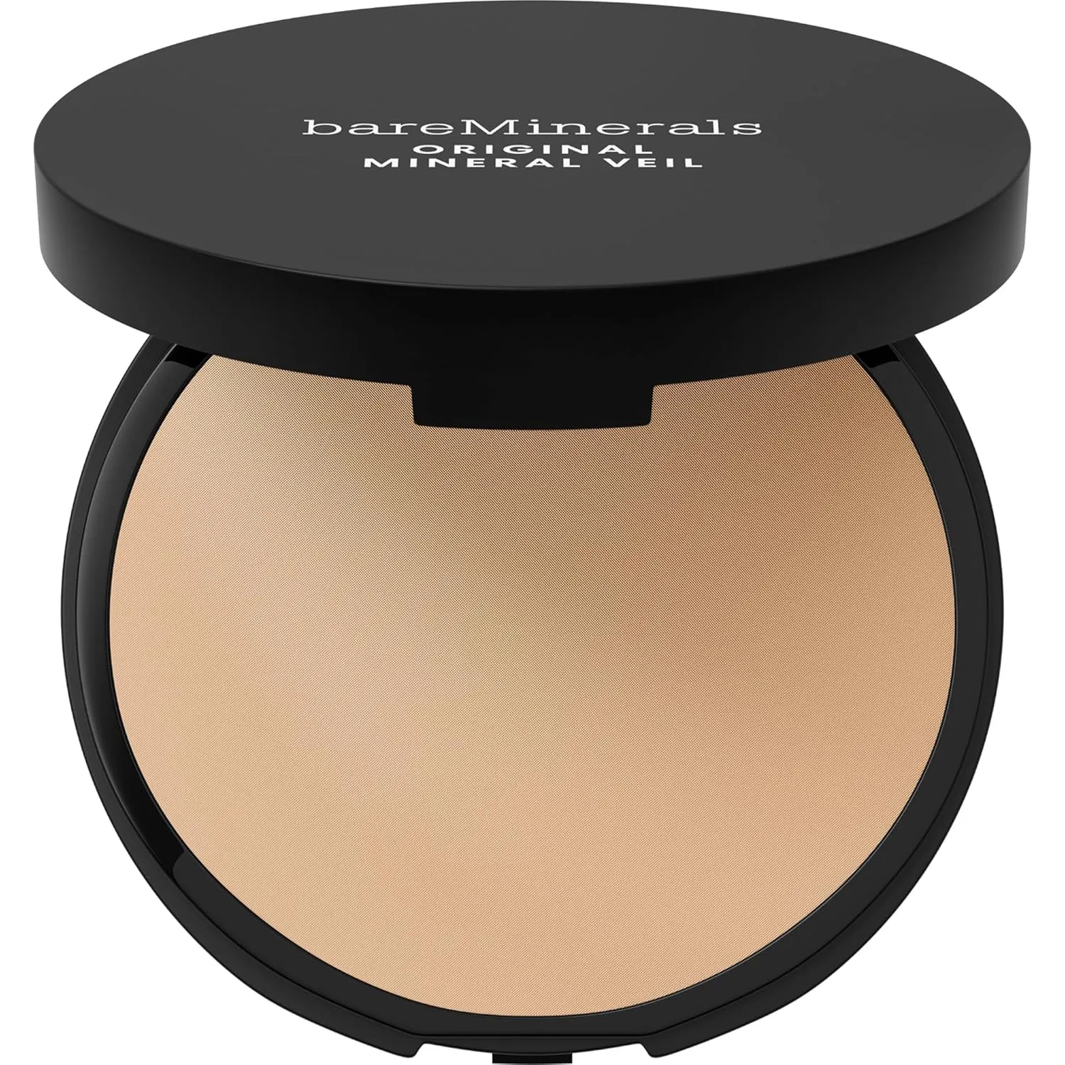 bareMinerals Original Pressed Mineral Veil Setting Powder with Puff Applicator, Matte Weightless Talc-Free Finishing Powder Makeup, Extends Makeup Wear, Vegan