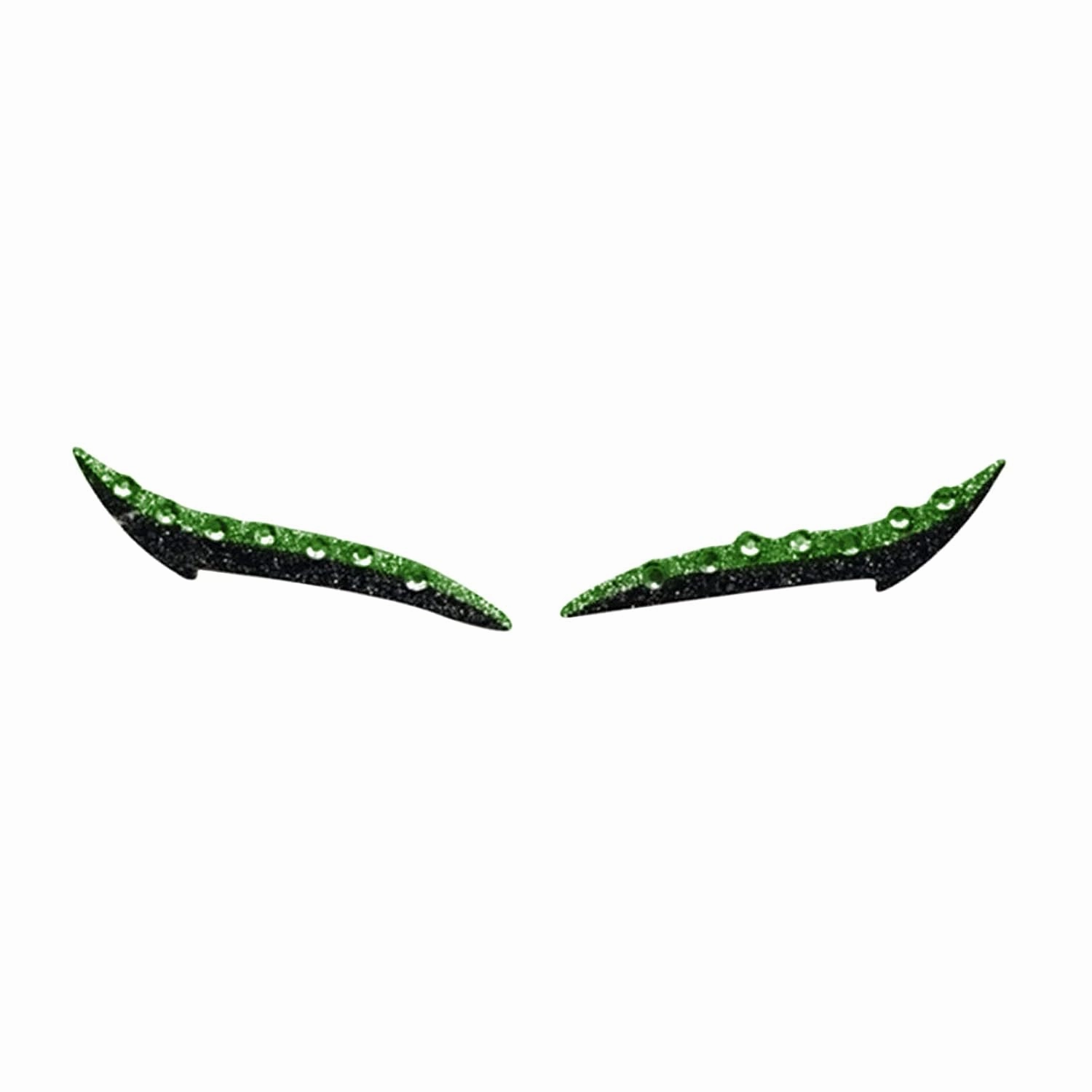 barenx Useful Reusable Eyeliner Stickers Double Eyelid Line Makeup Person Eye Line Strip for Women Girls - Green