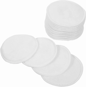 Beaupretty 600pcs Thickened Three Layer Makeup Cotton Pads for Face Cleansing Soft Remover for Makeup Skin Care Gentle Skin for Travel and Daily Use