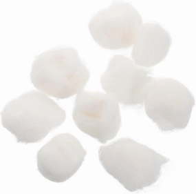 Beaupretty Medical Grade Nail Remove Cotton Balls 500g Absorbent Pure Cotton for Makeup Gel Polish Removal
