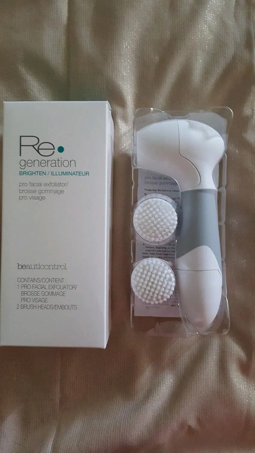 Beauticontrol Regeneration Brighten (Pro Facial Exfoliator) Include 2 Brush Heads