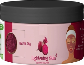 Beetroot Face Pack for Skin Lightening, Nourishing and Blemish Control, 75g