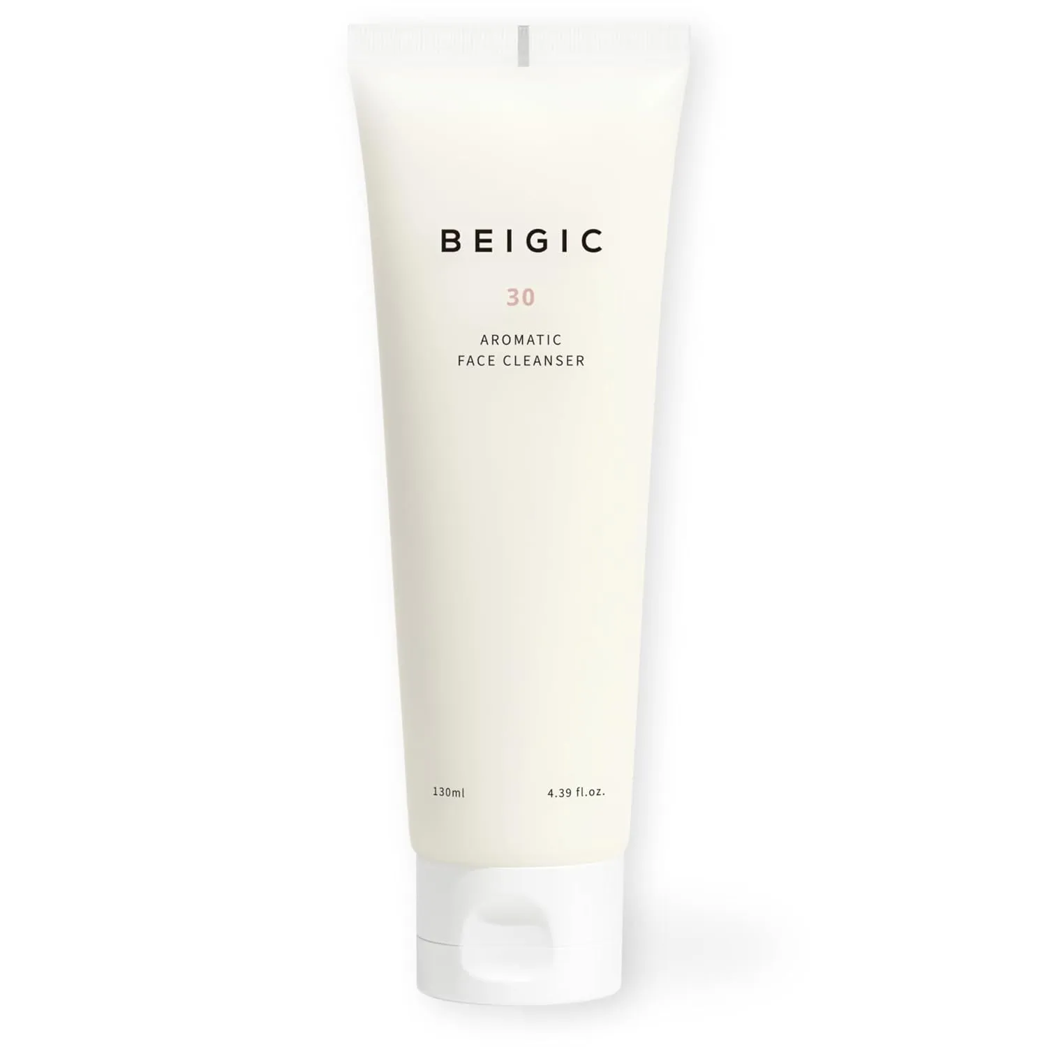 BEIGIC Aromatic Face Cleanser - Gentle Foaming Vegan Face Wash with Hyaluronic Acid & Micellar Water for sensitive skin (4.39 fl oz)