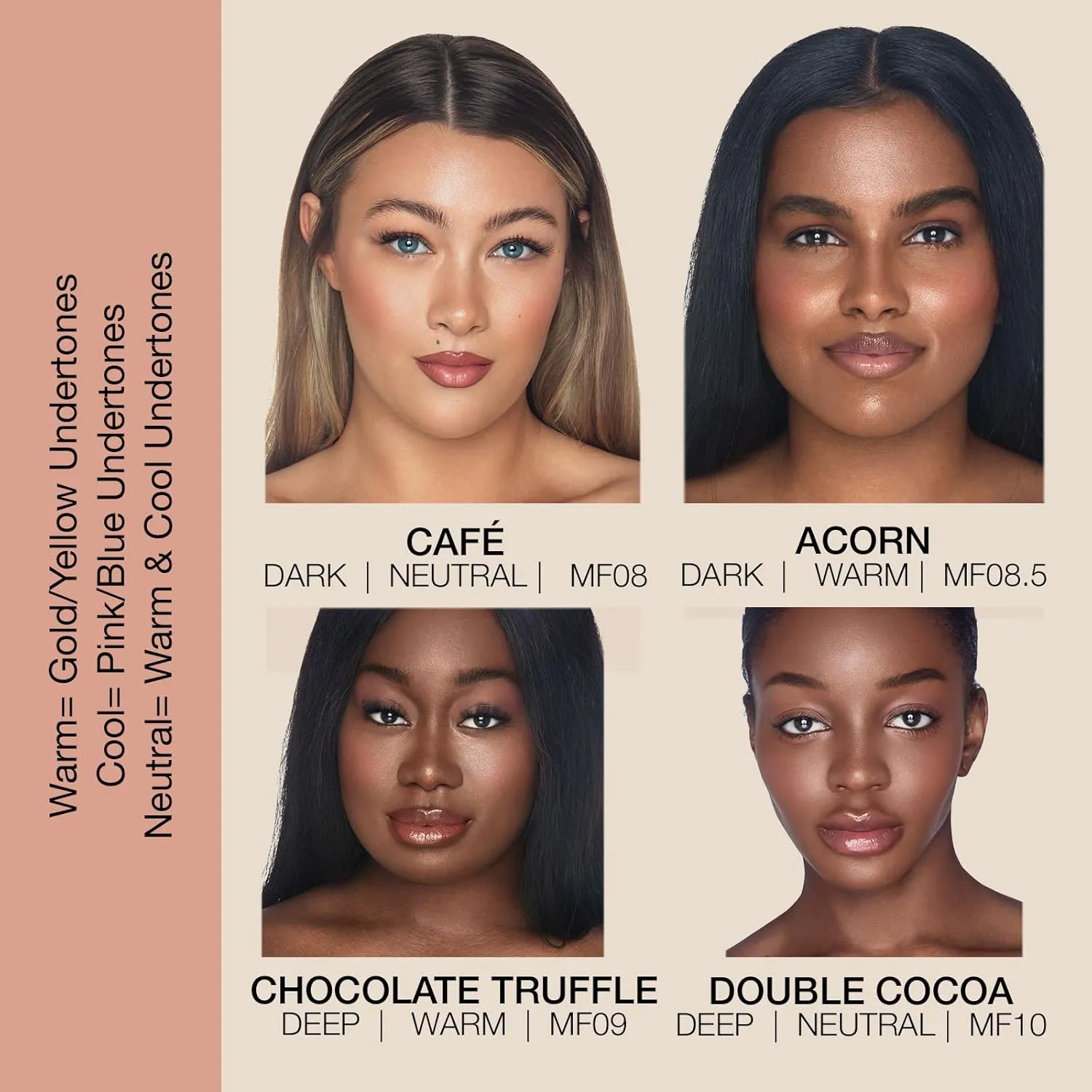 bellapierre Mineral Foundation SPF 15 - Loose Powder Foundation | Vegan & Cruelty Free Natural Makeup | Full Coverage Matte Finish | Hypoallergenic | Oil & Talc Free - 0.32 Oz - Double Cocoa