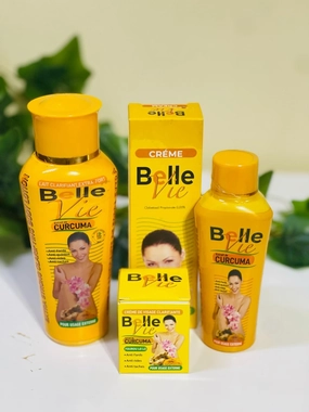 Belle Vie Papaya Soap for Exfoliating and Clarifying Skin, 670g, with Papaya Extract, Brown