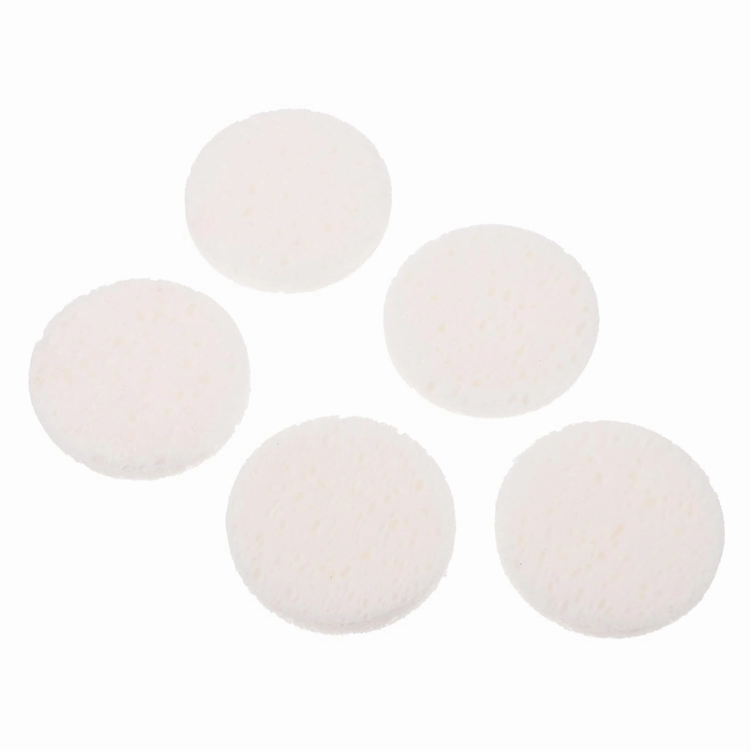 BESTYASH 50Pcs Facial Cleansing Sponges for Makeup Removal Soft and Reusable Face Pads White for Gentle Exfoliation and Daily Skin Care Easy to Use and Air Dry