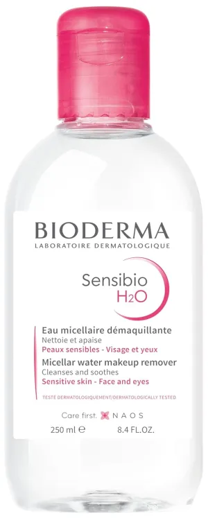 Bioderma - Sensibio - H2O Micellar Water - Makeup Remover Cleanser - Face Cleanser for Sensitive Skin