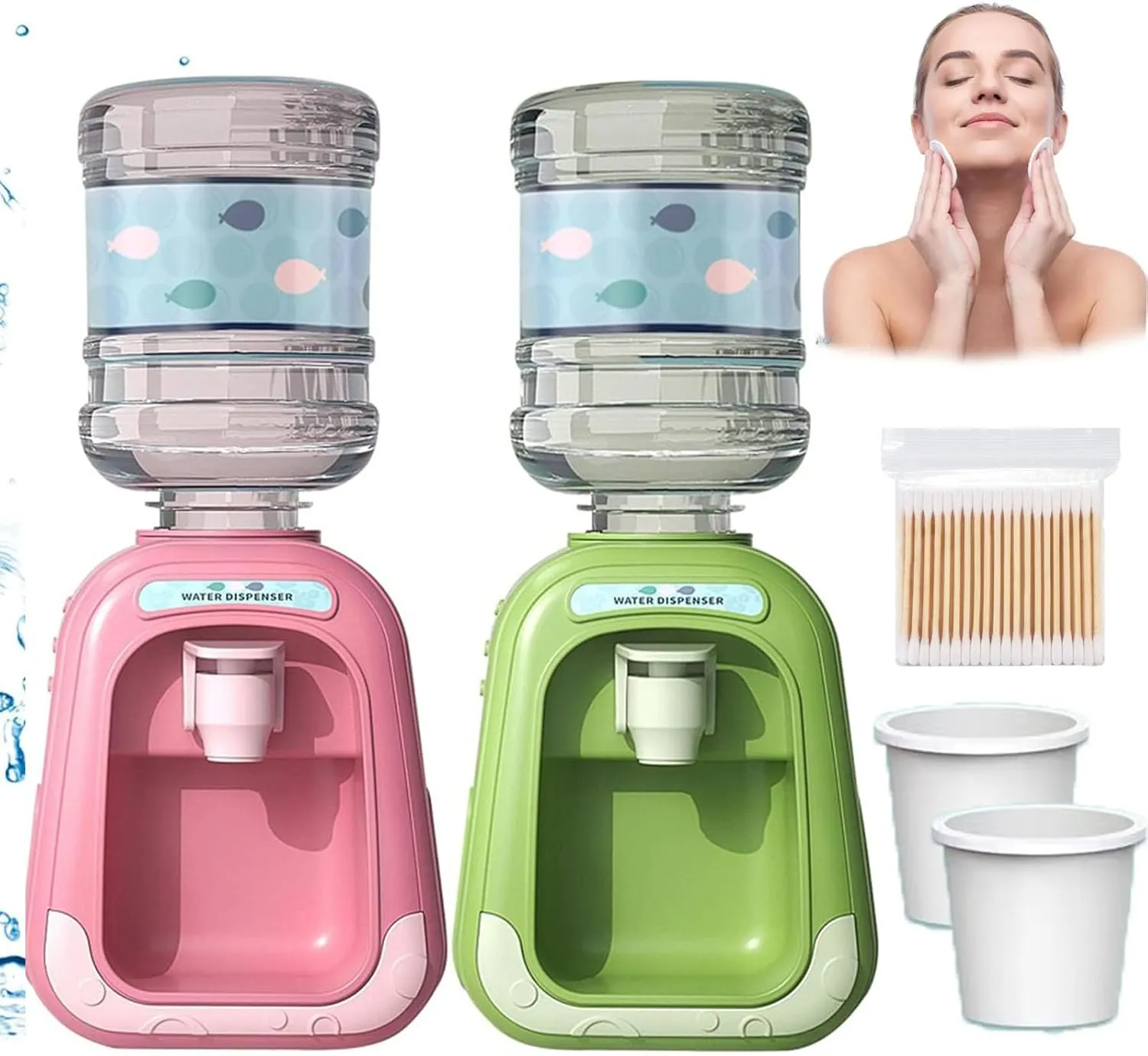 Bleumy Micellar Water Dispenser, Bleumy Makeup Remover Container, Fun Makeup Remover Container, Mini Water Dispenser, Mini Water Dispenser Makeup Remover