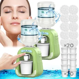 Bleumy Mini Micellar Water Dispenser, Makeup Remover, Fun Kitchen Toys, Green