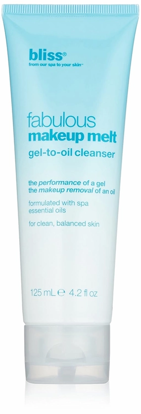 bliss Fabulous Makeup Melt Gel to Oil Cleanser, 4.2 fl. oz.