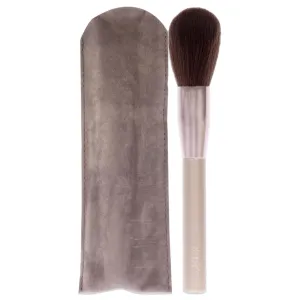 Blusher/Highlighter Complexion Tapered Makeup Brush - Wooden HAndle - Long Synthetic Fibres - Cheek Blush, Translucent, Vegan, Blending For all Skin Type - Cruelty Free - 1 Pc