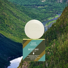 Body Bar: micellar cleansing bar that cleans effectively without drying - soap-free, non-stripping, microbiome-friendly