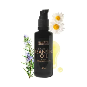 Botanical Cleansing Oil for Face, Dry and Acne Prone Skin, Makeup Remover, Nurturing and Hydrating Oil Face Cleanser, Natural Facial Skin Care Products, 50ml