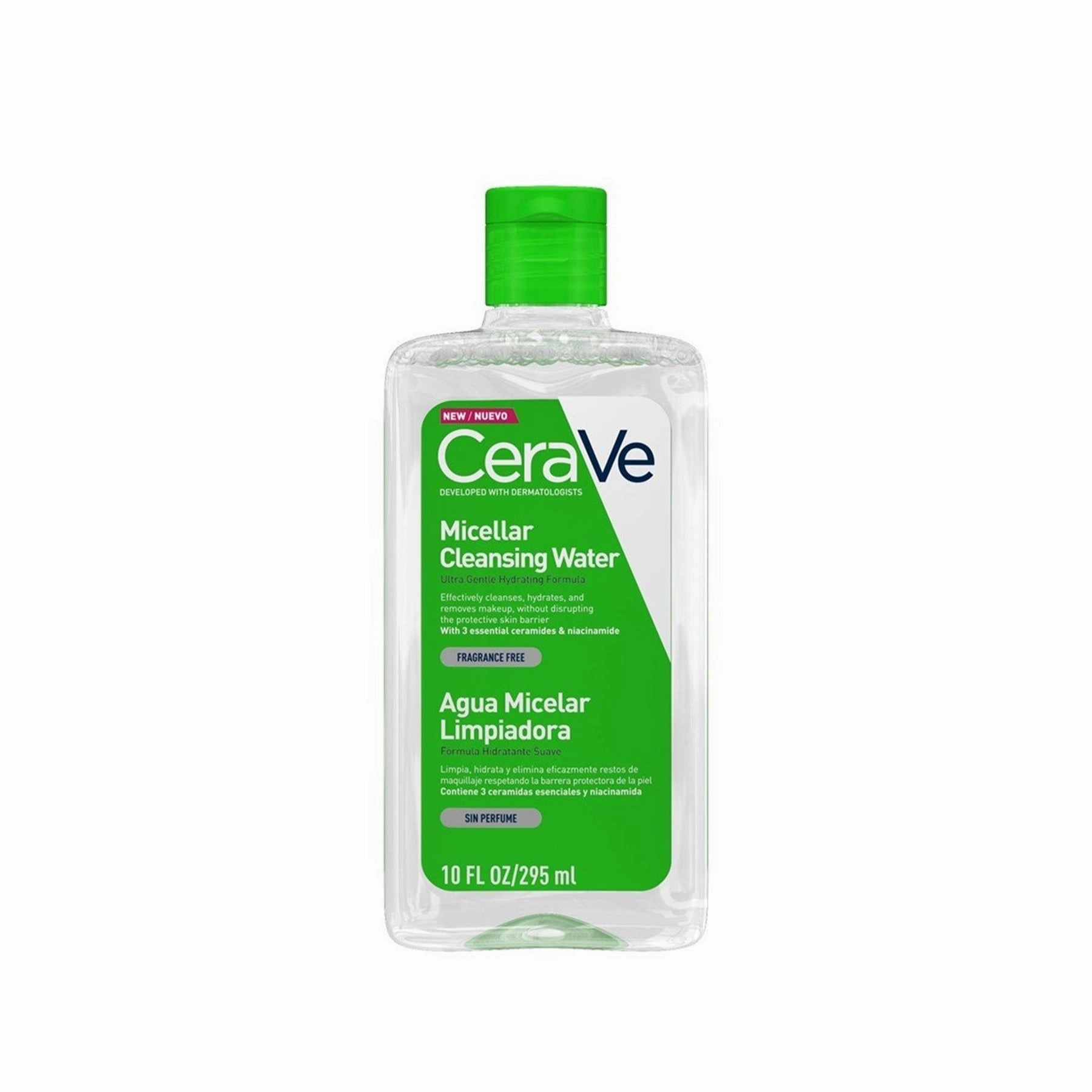 Buy 1 Get 1 FREE CeraVe Micellar Cleansing Water - 295ml   FREE Makeup Remover Pad