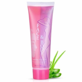 BW Aloevera Face & Body Cleansing Scrub Gel, (100ml)