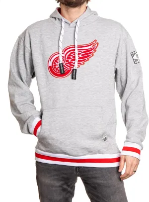 Calhoun NHL Surf & Skate Mens Muskoka Team Striped Premium Pullover Hoodie