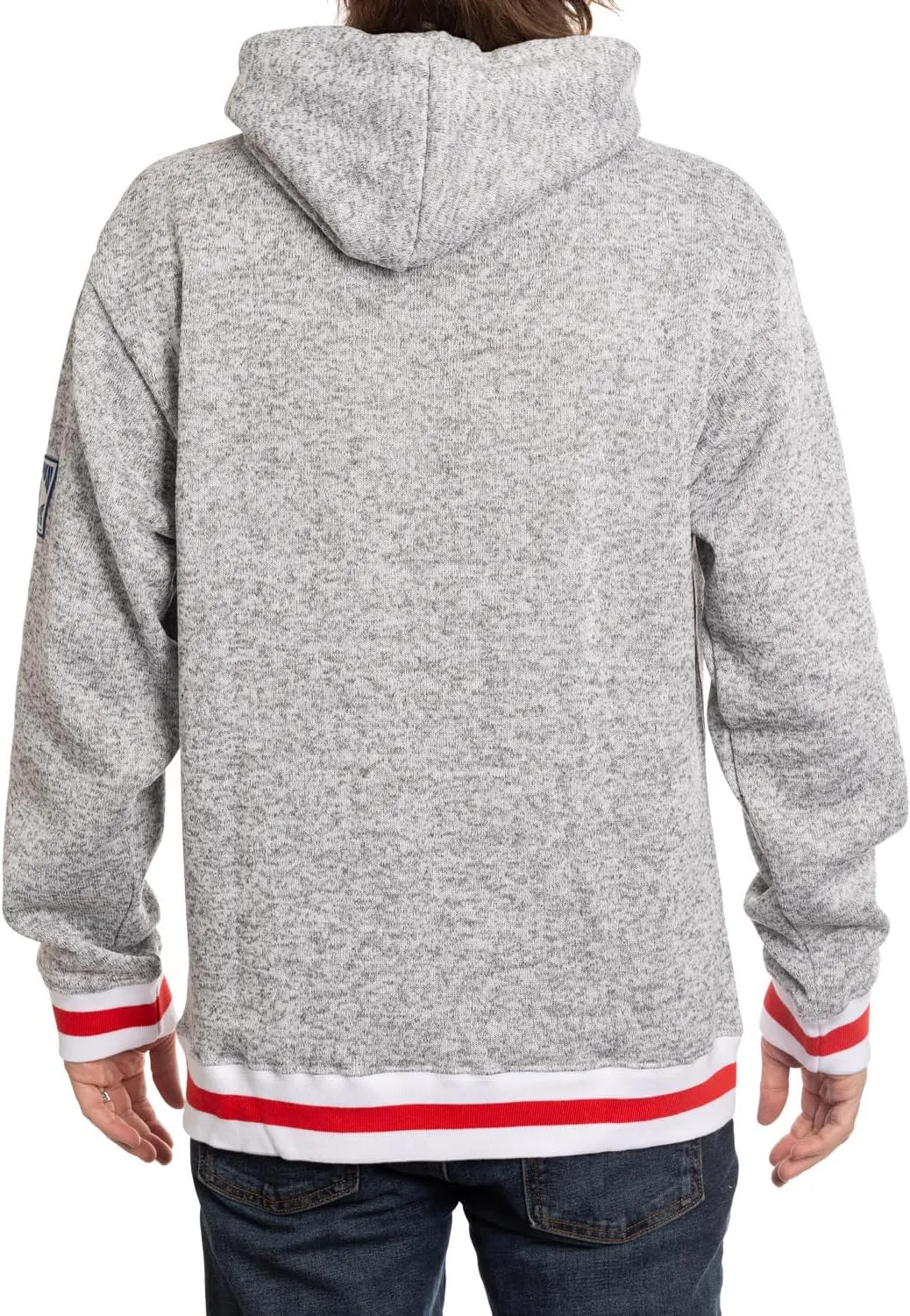 Calhoun NHL Surf & Skate Mens Muskoka Team Striped Premium Pullover Hoodie