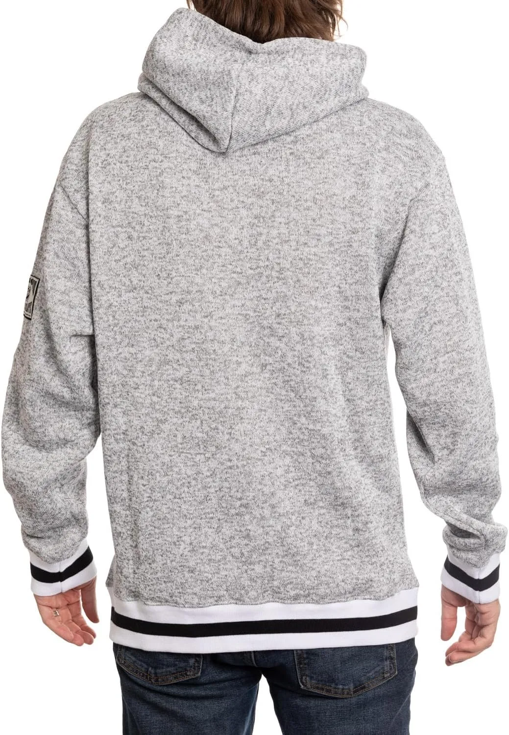 Calhoun NHL Surf & Skate Mens Muskoka Team Striped Premium Pullover Hoodie